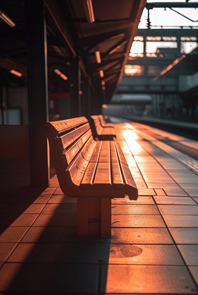 Avondrust buiten van fernlichtsicht