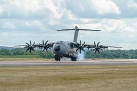 Airbus A400M Tactical Display Team of France. by Jaap van den Berg