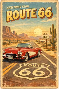 Salutations depuis la Route 66 sur irgian firmansyah
