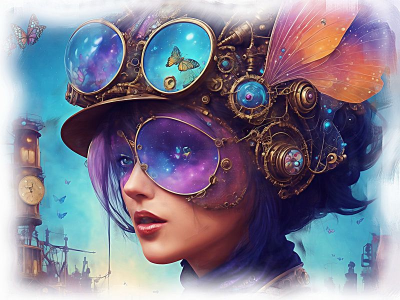 Steampunk &amp; butterflies by DeVerviersBelgium