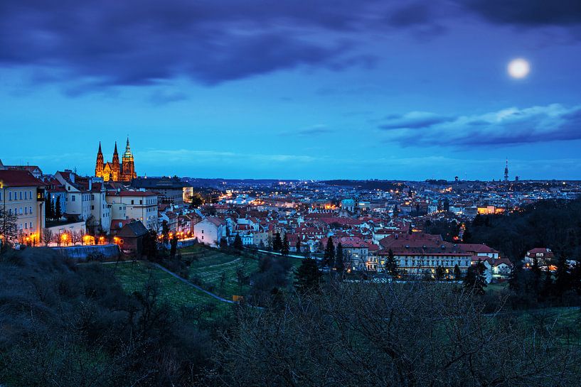 Prag city skyline von Frank Herrmann