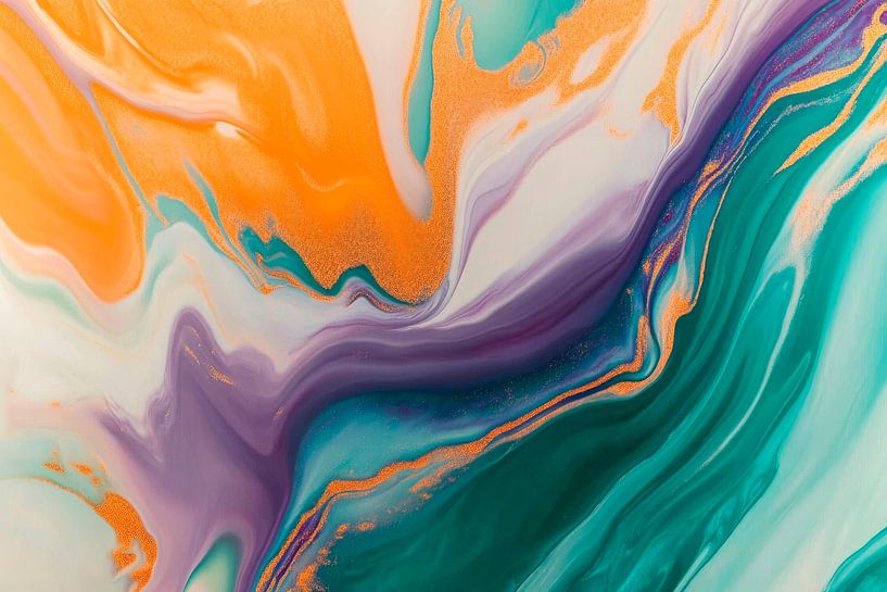 Play of colours of creativity by Poster Art Shop