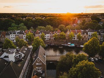 Brede Haven, Den Bosch from the air by Joost Smits Photography