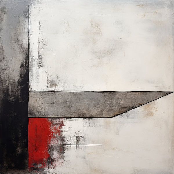 Evenwicht van Abstract Schilderij