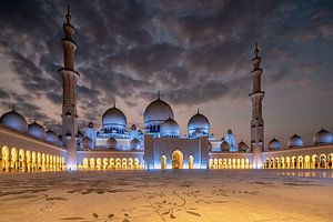 Grande Mosquée Shekh Zayed d'Abu Dhabi sur Achim Thomae