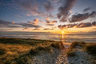 Sonnenuntergang auf der Insel Sylt von Achim Thomae Photography Miniaturansicht
