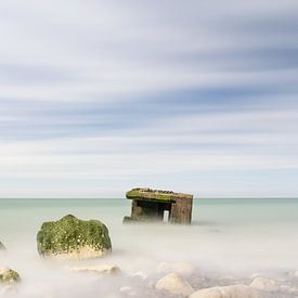 Flooded bunker by Claire van Dun