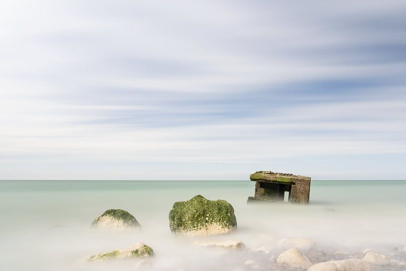 Flooded bunker by Claire van Dun