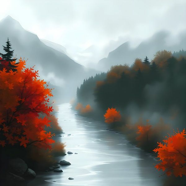 L'étreinte de la sérénité par Artistic