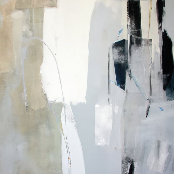 Modern abstract painting &quot;Feeling blue&quot; by Studio Allee