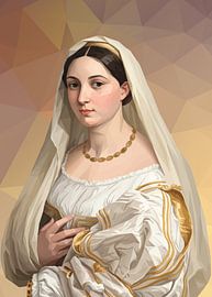 Woman with a Veil Low poly by Low Profile