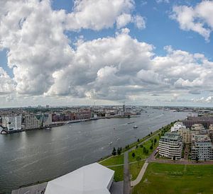 Eine glorreiche Luftwolke über Amsterdam