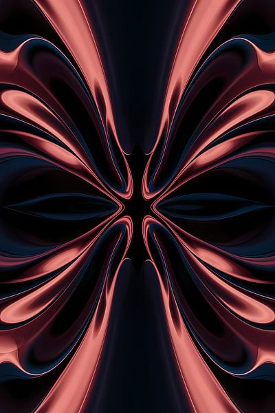 Dynamische abstracte digitale kunst met patronen van Art & Soul Creations