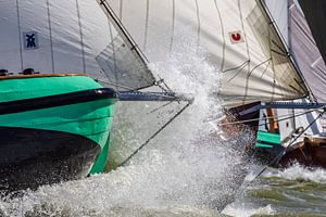 Skûtsjes auf dem IJsselmeer von ThomasVaer Tom Coehoorn