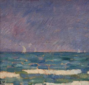 De zee, Louis Valtat, 1916 van Atelier Liesjes