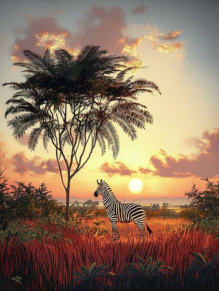 afrikanische Savanne von PixelPrestige