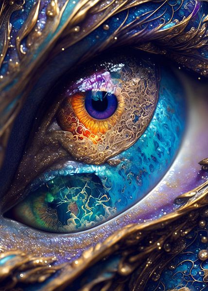 Mystiek Oog van Biljana Zdravkovic
