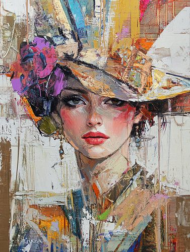 Elegante Dame | Dame mit Hut