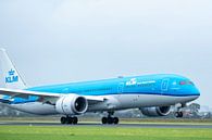 KLM Boeing 787 Dreamliner landt op Schiphol van Sjoerd van der Wal Fotografie thumbnail