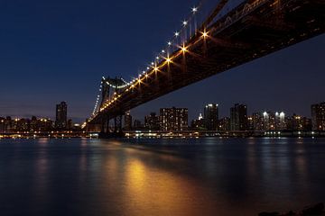 Manhattan bridge van Michel de Nijs Bik