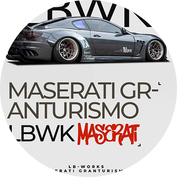 LBWK Maserati Granturismo S van Ali Firdaus