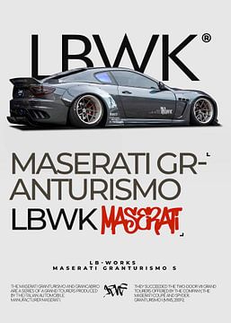 LBWK Maserati Granturismo S by Ali Firdaus