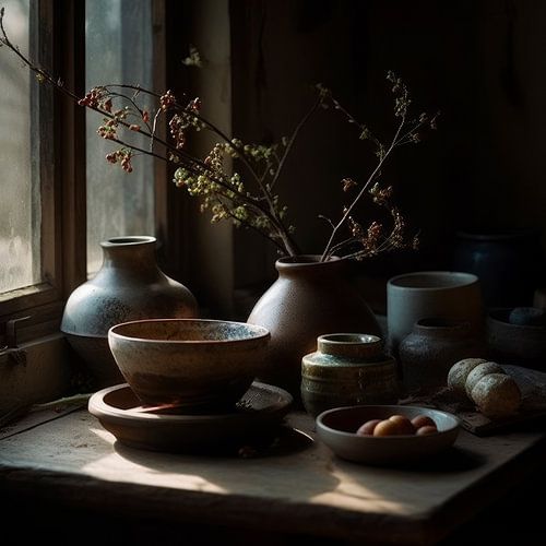 Nature morte : "Wabi-sabi