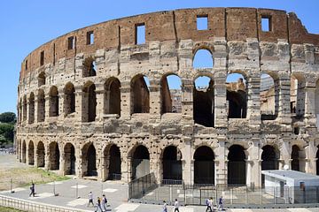 Mooi overzicht van het Colosseum van Frank's Awesome Travels