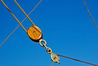 Der Block und Tauwerk