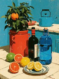 Coin cuisine sud sur Franka Poulain