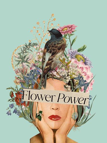 Flower Power van collagesdemarie