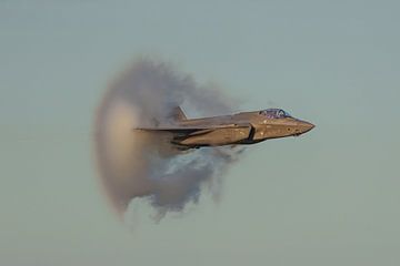 High speed pass U.S. Air Force F-35 Lightning II.