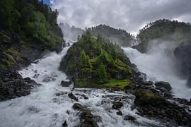 Låtefossen, Norway