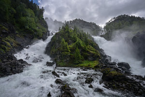 Låtefossen, Norwegen