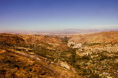 Bergpad in Sierra Nevada bij Granada