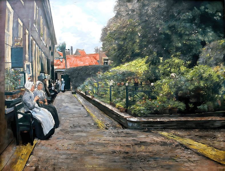 Stevenstift in Leiden - Max Liebermann von Accessible Art