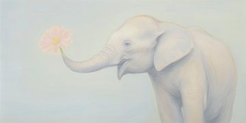 Happy Elephant by Whale & Sons