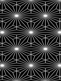 Die optische Illusion Dots