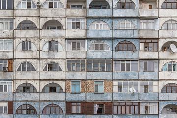 Complexe d'appartements à Bishkek | Kirgistan sur Photolovers reisfotografie