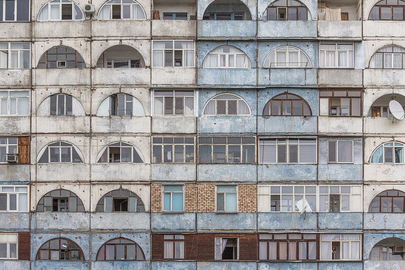 Appartementencomplex in Bisjkek | Kirgistan van Photolovers reisfotografie