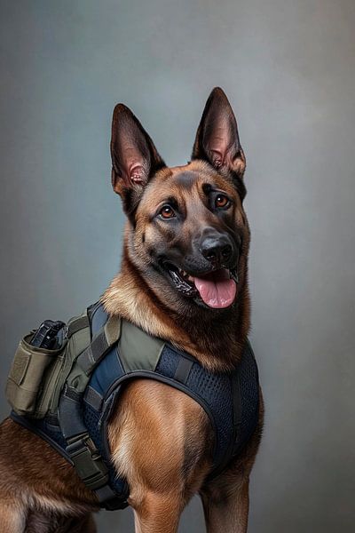 Malinois belge par Poster Art Shop