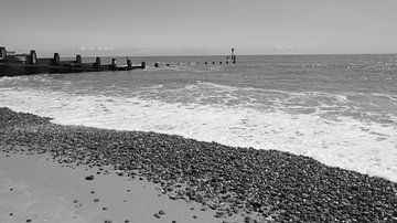 Southwold Beach is een bezoek waard, en niet alleen voor de vuurtoren. van Babetts Bildergalerie