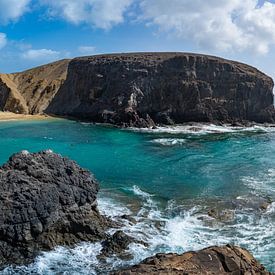 Der Strand Playa Papagayo auf Lanzarote von Photo Art Thomas Klee