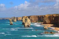 The Twelve Apostles - Rock Formations on the Great Ocean Road in Australia