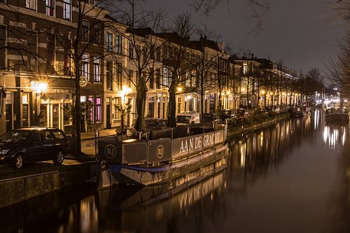 The Hague by night