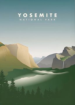 Nationaal park Yosemite van FTM
