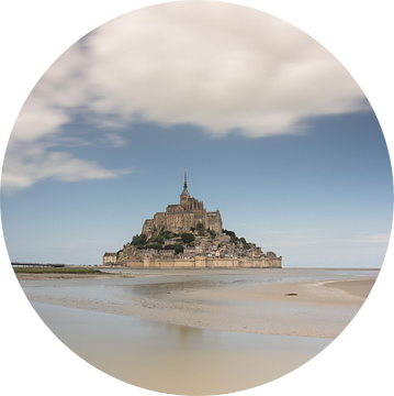 Mont Saint Michel, Frankrijk, Normandië, panorama