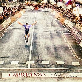Mathieu Van der Poel wins Milan-San Remo by Studio Koers