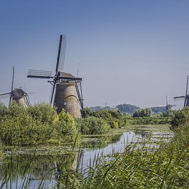 Molens bij Kinderdijk van hans van dorp