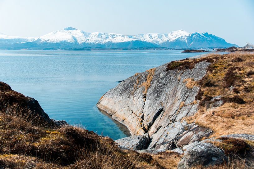 Alu Wandbild Fotodruck Bild Foto Kunstdruck Norwegen Skandinavien Berge Küste 